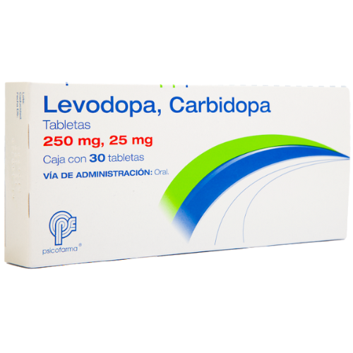 LEVODOPA CARBIDOPA 250-25MG TAB X 30 (PSICOFARMA)